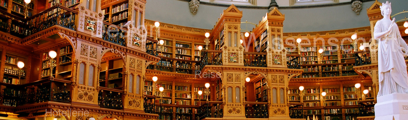 Library of Parliament of Canada, Ottawa by Alejandro Erickson